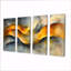 «Structured Waves Chaos In otion II», art mural Waves, toile d'art moderne-2012426272-2012426275