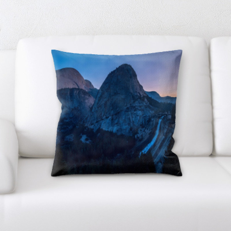 Microsuede Throw Pillow