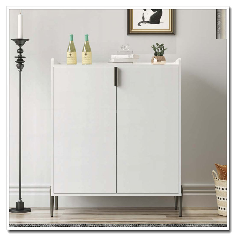 Latitude Run® Wooden 2 Door Cabinet | Wayfair