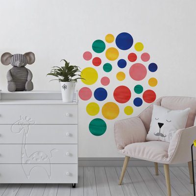 Abstract Non-Wall Damaging Wall Decal