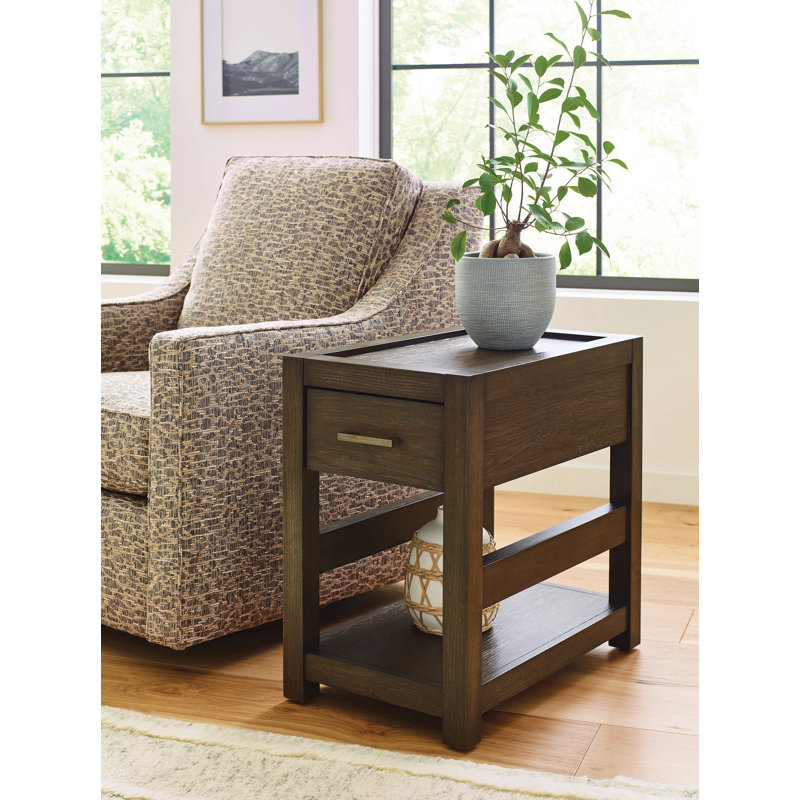 Table de bout avec rangement Bonifacia