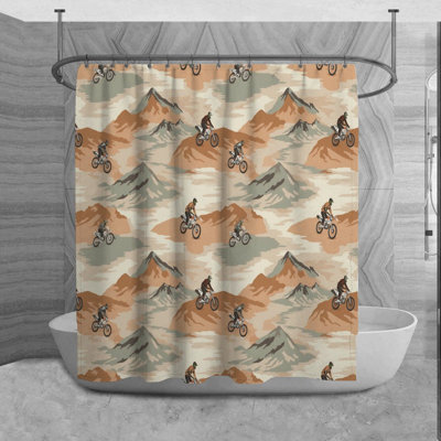 Timera Microfiber Shower Curtain