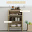 Armoire de style nordique, armoire à café, buffet avec rangement, avec tablette réglable-1770169700
