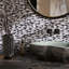 Carreau de mosaïque murale Slender Random l 11,75 po x 11,75 po 