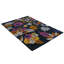 Tapis bleu marine Noell