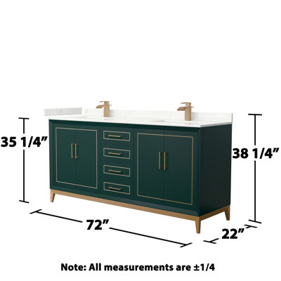Meuble-lavabo double Marlena
