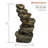Ricka Weather Resistant Floor Fountain with Light-1009489132