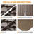 PE Plastic Interlocking Patio Deck Tiles-109477009