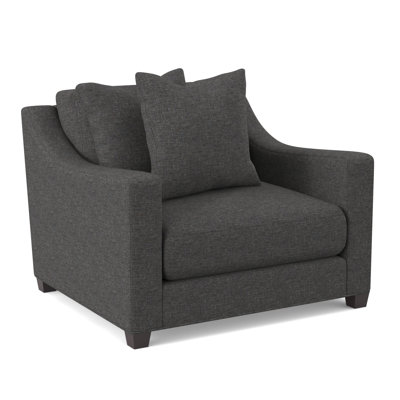 Fauteuil en polyester l 45 po Zoraya