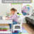 Kids Square Play/Activity Table and Chair Set-87392300