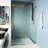 Cass 64-68" W x 76" H Sliding Frameless Shower Door with 3/8" Clear Glass-55865510