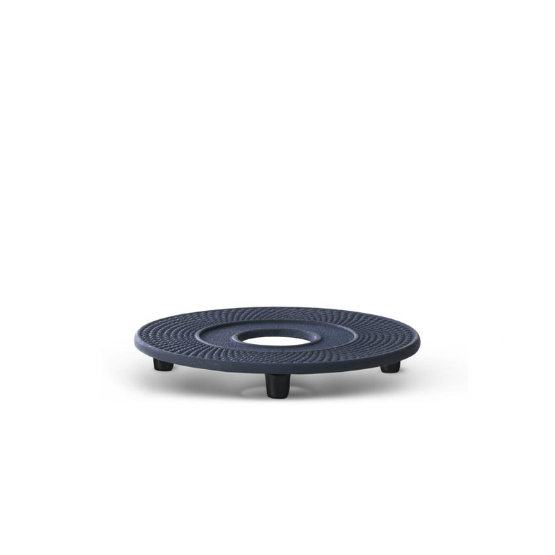 Sous-verre en fonte Gefu par Unimet Xilin, Bleu