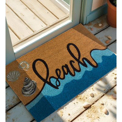 Doormat Coir - Beach
