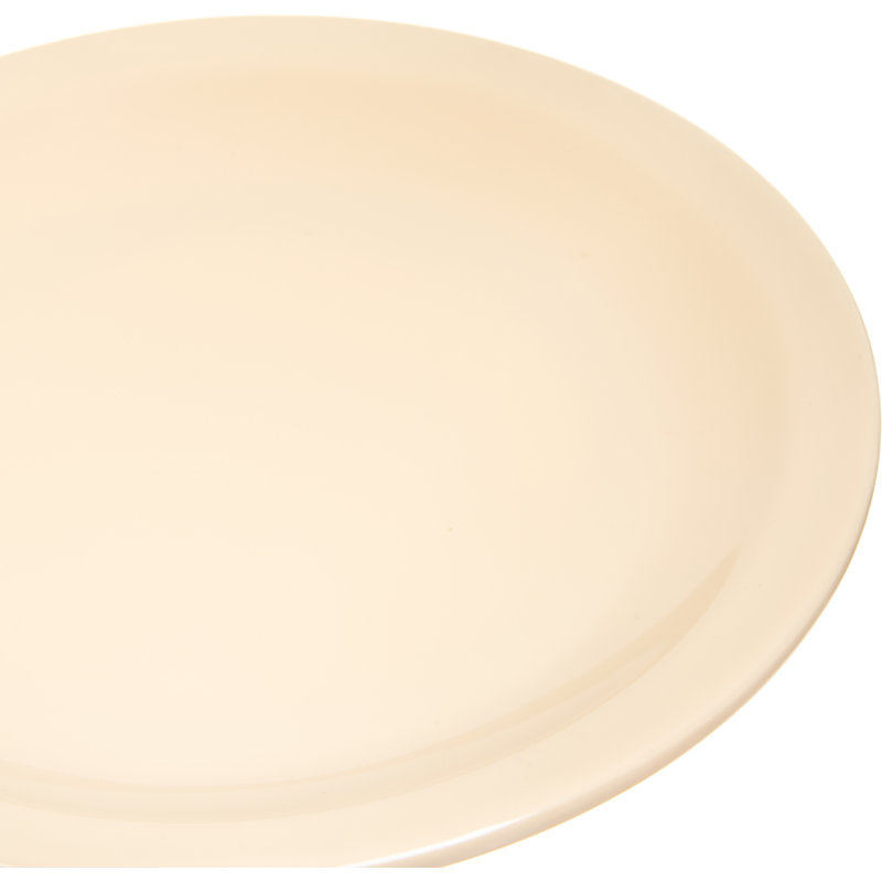 Assiette hors-d’œuvres 6,44 po mélamine Kingline™, Brun clair