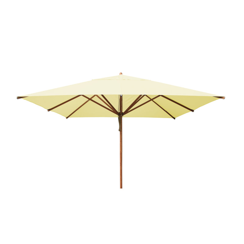 Yadira Market Parasol, Ecru, 340 cm W x 340 cm D
