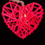 Marchmont LED Wicker Hearts String Light-89602617