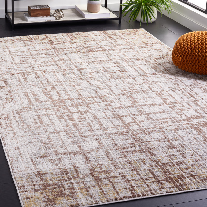 Palma Performance Abstract Rug, Rectangle 5'3" x 7'6"