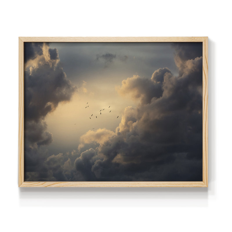«Soaring High Above», reproduction encadrée, Naturel, H 11 po x l 14 po