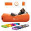 Chaise de camping inclinable et gonflable