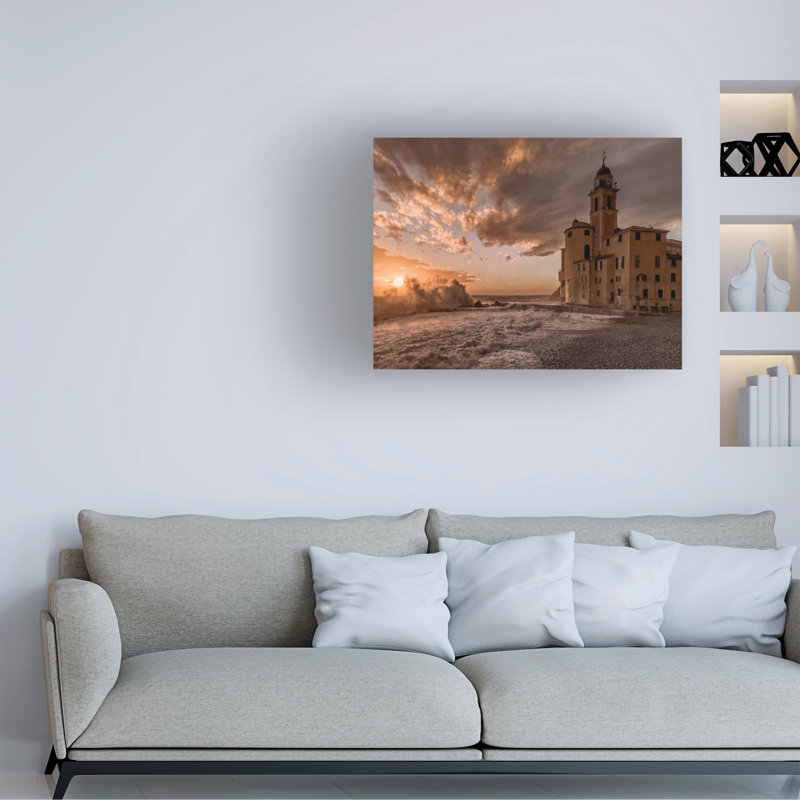Art sur toile Alfredo Bruzzone, H 24 po x l 32 po