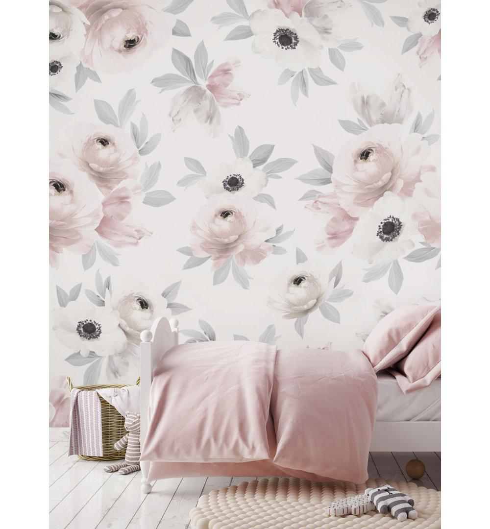 Pellston Romantic 4 Panel Peel and Stick Mural Rosdorf Park 