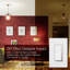 Gradateur / interrupteur à palette 150 W Lutron Diva White