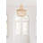 Hudson 20 inch Beaded Pendant in Beige
