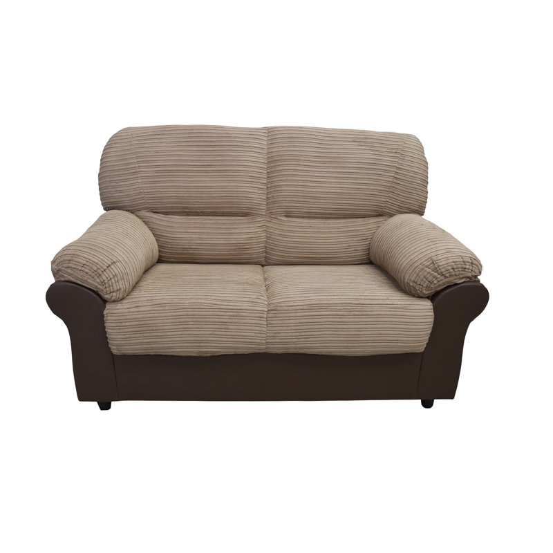 Candy Loveseat, Brown/Beige
