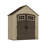 Sutton® Outdoor 7 ft. 5 in. W x 4 ft. D Plastic Storage Shed