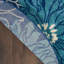 Tapis bleu / crème Rhudine-2000767869