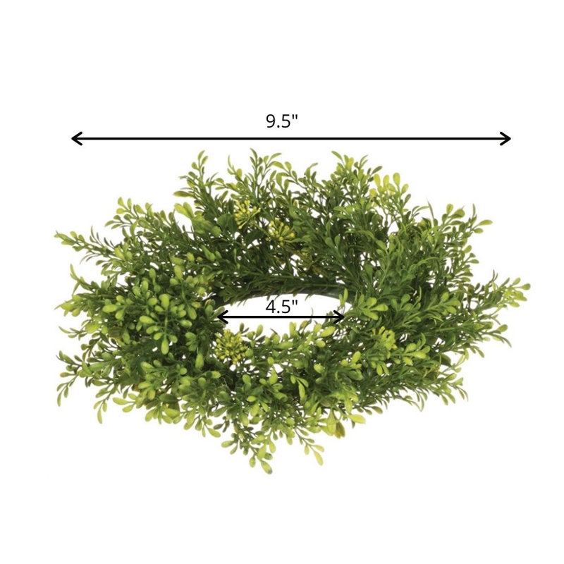 Couronne artificielle 9,5 po Tealeaf & Berry