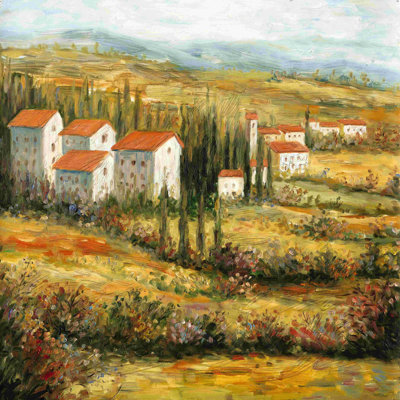 " Impasto Tuscan Landscape "