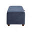 Banc bouclé contemporain avec cadre en contreplaqué durable avec rangement interne-1975751892