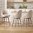 Mangu Upholstered Swivel Stool-1238722646