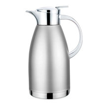 Pykal Thermal Coffee Carafe Insulated Drink Dispenser with Free Brush 68oz  2 Liters 