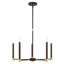 Lustre traditionnel à 5 lumières de style bougie Orean-1389293507