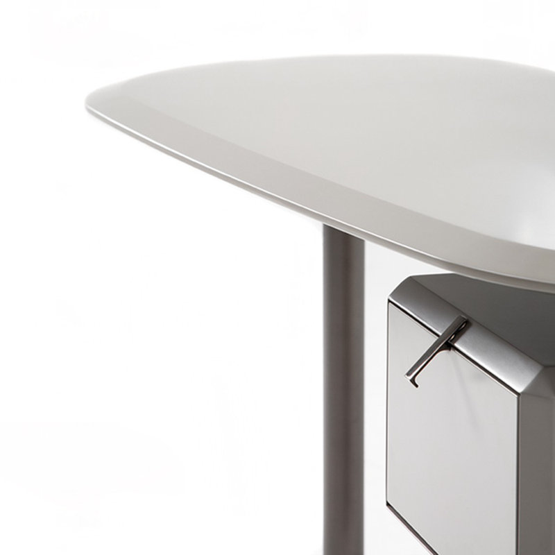 Petit bureau de rangement de style italien, H 29,52 po x l 47,24 po x P 22,83 po