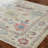 Colorburst Oushak Ivory Mist Hand-Knotted Area Rug-889850199