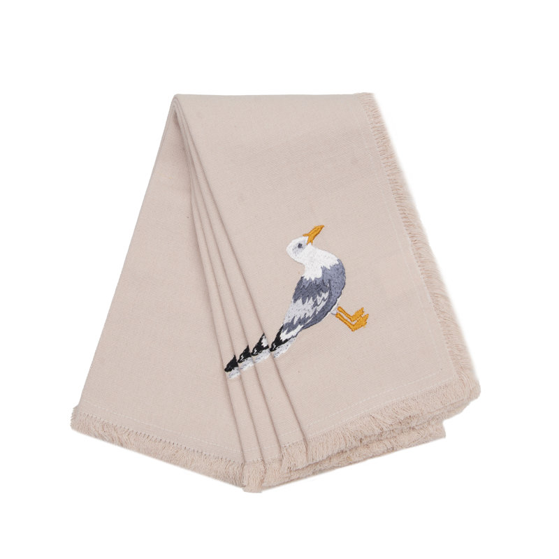 Ensemble de quatre serviettes Seagull