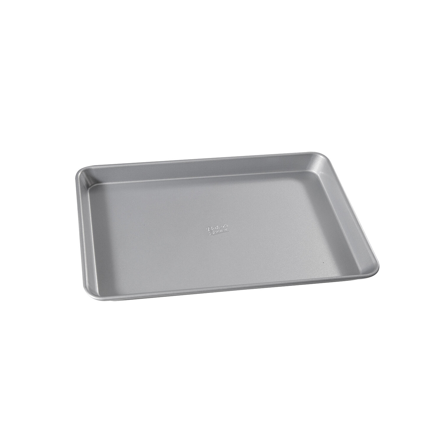 Baker's Secret Nonstick Carbon Steel Covered Cake Pan, 9 x 13, Gray