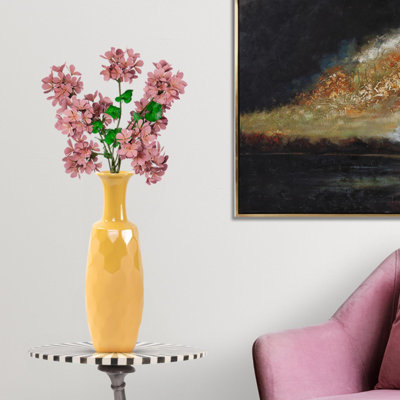 Golden Bee Ceramic Vase- Tall