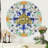 Wall Clock 24" for Living Room Decor with Real moving Gears-88489467