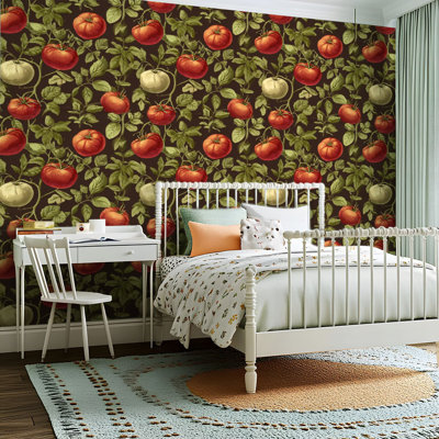 Peel and Stick Wallpaper Contact Paper Colorful Tomato tomatos colorful Self Adhesive and Removable