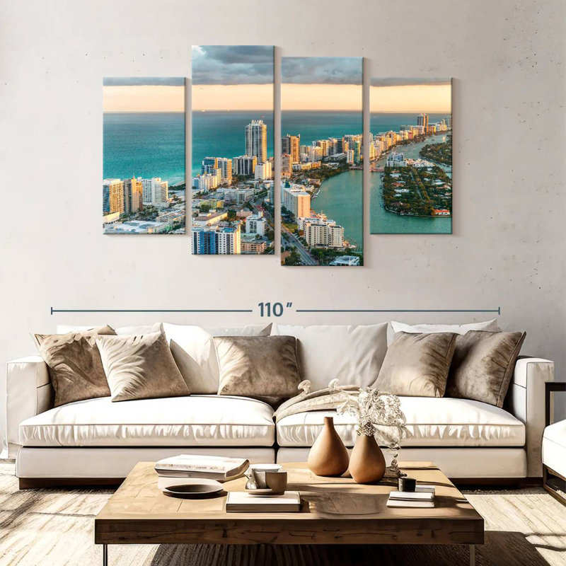 Vanna South Beach Miami, 54" H x 84" W