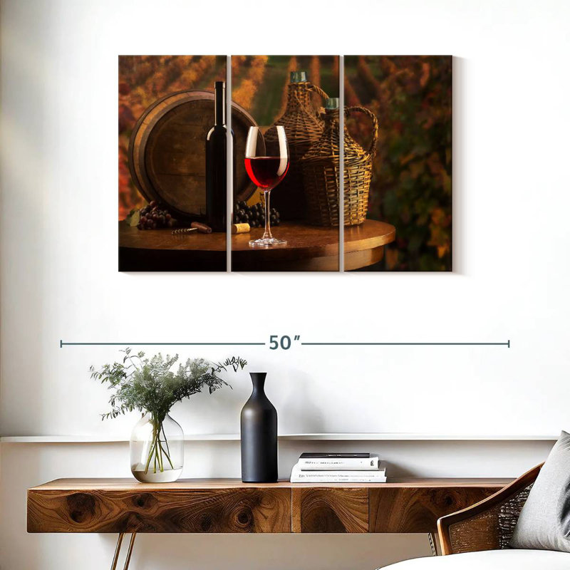 Yarlin Vineyard Red Wine Sampling, 24" H x 38" W