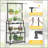 Metal 3 Tiered Hanging Plant Shelf