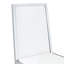 Ensemble de 2 chaises de salle à manger en polyuréthane avec pieds en métal.-239762896