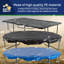 Housse de protection contre les intempéries pour trampoline Machrus-31792230