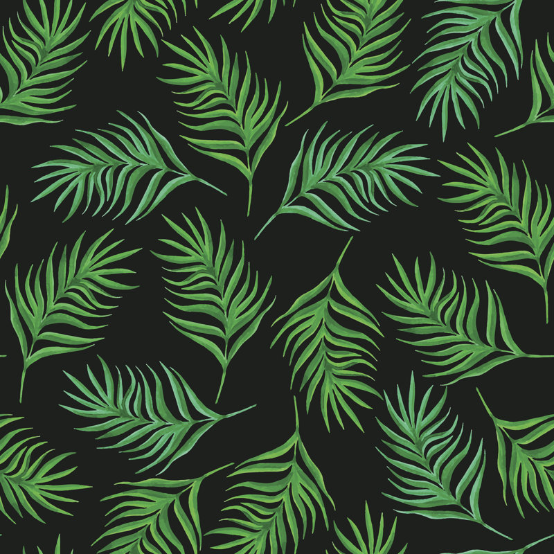 Suisun Floral Seamless Pattern - Wrapped Canvas Print, 122cm H x 122cm W x 3.8cm D