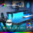 Thick Desktop Board Computer Desk -180 BLACK-970077874